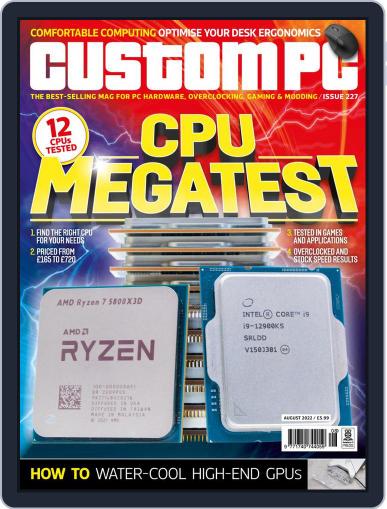 Custom PC UK August 1st, 2022 Digital Back Issue Cover