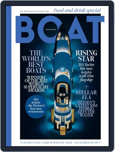Boat International July 1st, 2022 Digital Back Issue Cover