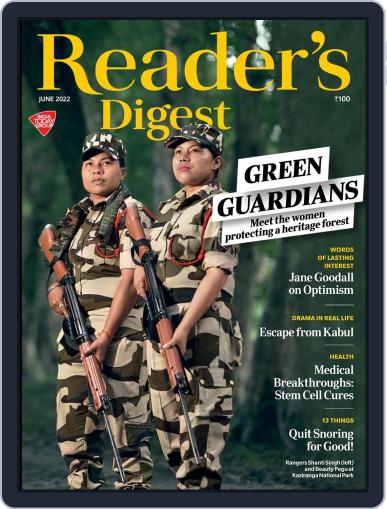 Reader's Digest India June 1st, 2022 Digital Back Issue Cover