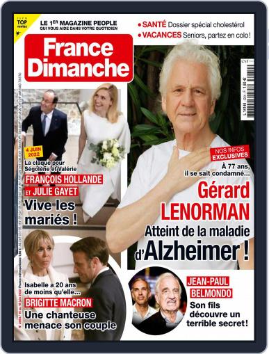 France Dimanche June 10th, 2022 Digital Back Issue Cover