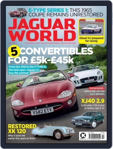 Jaguar World July 1st, 2022 Digital Back Issue Cover