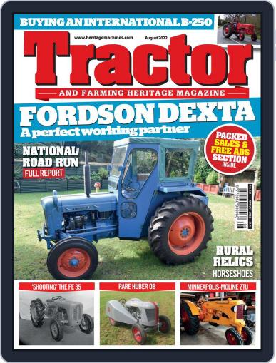 Tractor & Farming Heritage August 1st, 2022 Digital Back Issue Cover