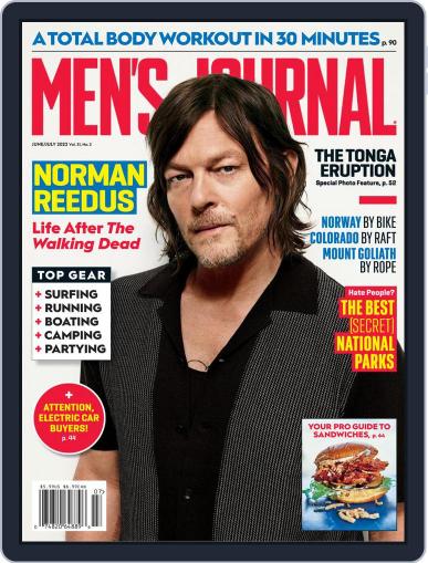Men's Journal June 1st, 2022 Digital Back Issue Cover