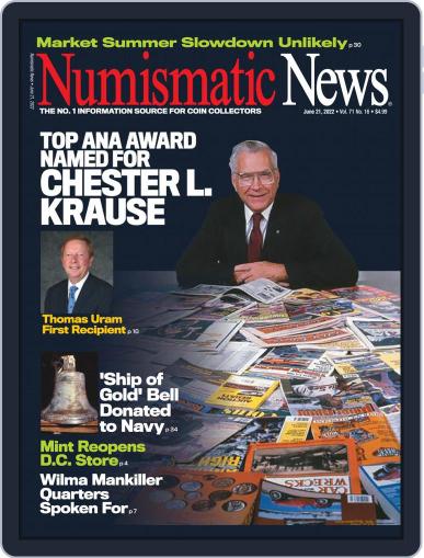 Numismatic News June 21st, 2022 Digital Back Issue Cover