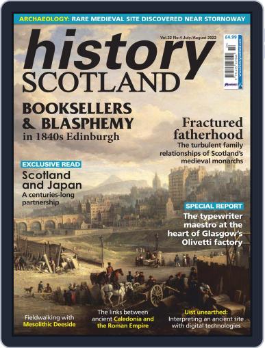 History Scotland July 1st, 2022 Digital Back Issue Cover