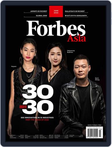 Forbes Asia June 1st, 2022 Digital Back Issue Cover