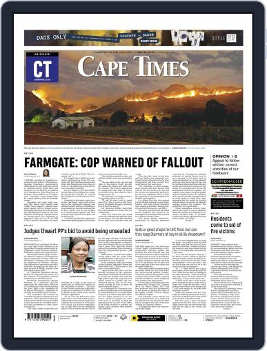 Cape Times June 13th, 2022 Digital Back Issue Cover