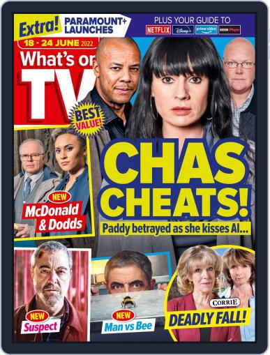 What's on TV June 18th, 2022 Digital Back Issue Cover