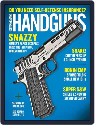 Handguns August 1st, 2022 Digital Back Issue Cover