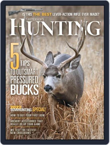 Petersen's Hunting August 1st, 2022 Digital Back Issue Cover