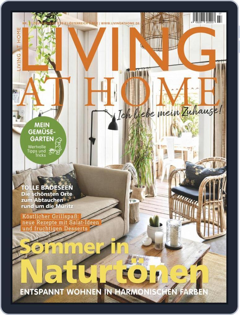 Living at Home July 1st, 2022 Digital Back Issue Cover