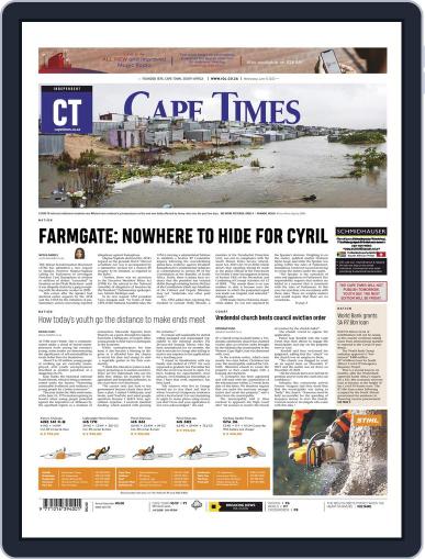Cape Times June 15th, 2022 Digital Back Issue Cover