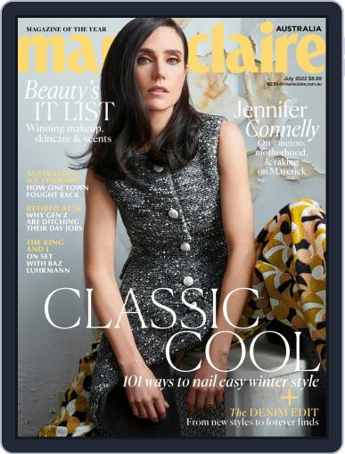 Marie Claire Australia July 1st, 2022 Digital Back Issue Cover