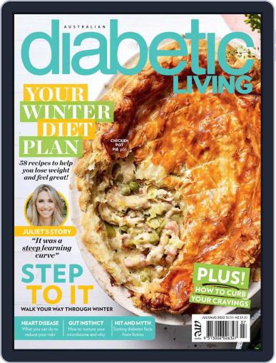 Diabetic Living Australia July 1st, 2022 Digital Back Issue Cover