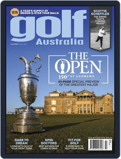 Golf Australia July 1st, 2022 Digital Back Issue Cover