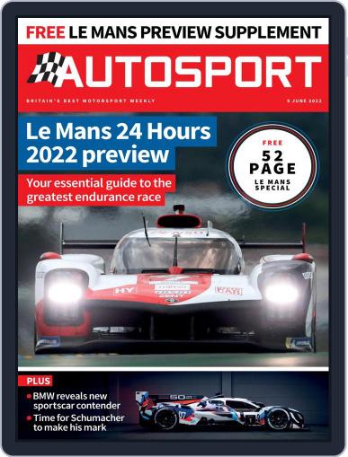 Autosport June 9th, 2022 Digital Back Issue Cover