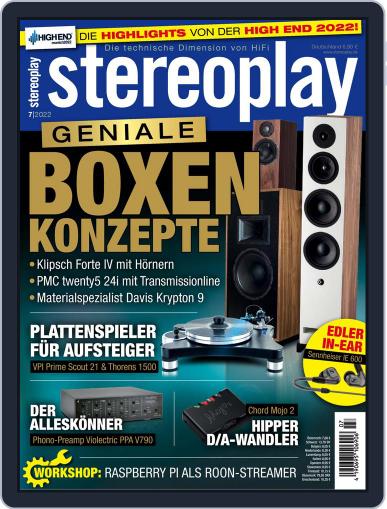 stereoplay June 16th, 2022 Digital Back Issue Cover