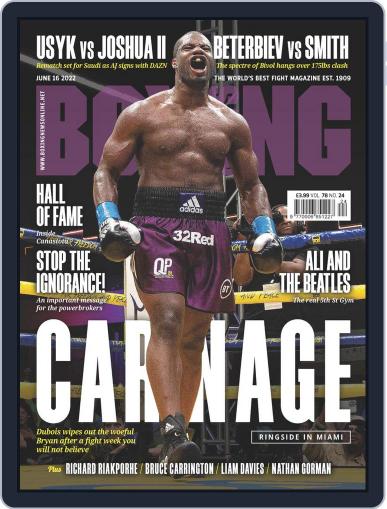 Boxing News June 16th, 2022 Digital Back Issue Cover