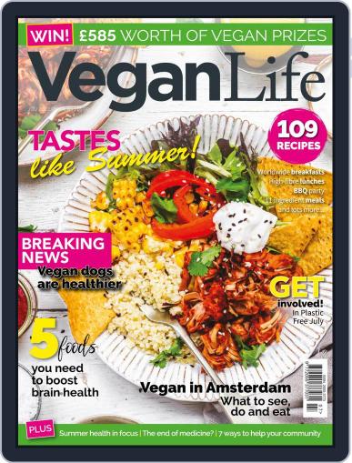 Vegan Life July 1st, 2022 Digital Back Issue Cover