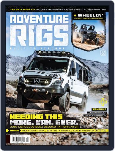 Adventure Rigs June 1st, 2022 Digital Back Issue Cover
