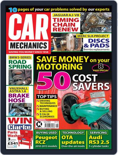 Car Mechanics May 20th, 2022 Digital Back Issue Cover