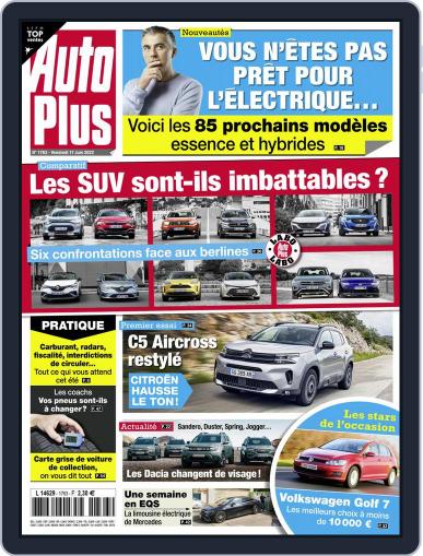 Auto Plus France June 17th, 2022 Digital Back Issue Cover