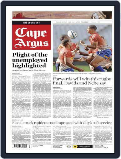 Cape Argus June 17th, 2022 Digital Back Issue Cover