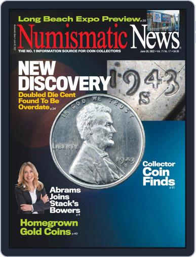 Numismatic News June 28th, 2022 Digital Back Issue Cover