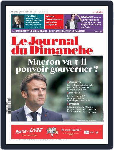 Le Journal du dimanche June 19th, 2022 Digital Back Issue Cover