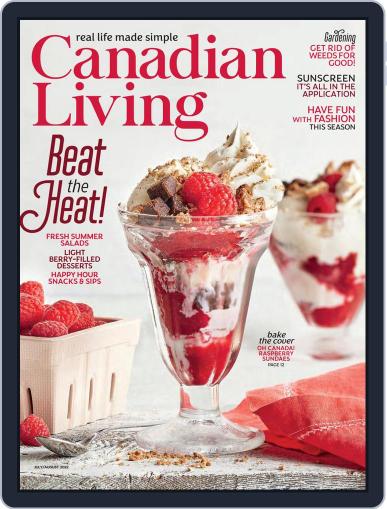 Canadian Living July 1st, 2022 Digital Back Issue Cover