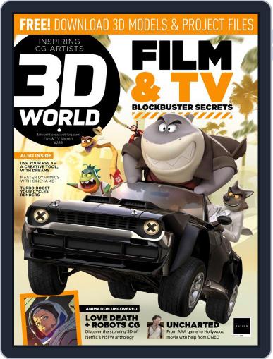3D World August 1st, 2022 Digital Back Issue Cover