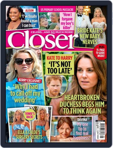 Closer June 25th, 2022 Digital Back Issue Cover