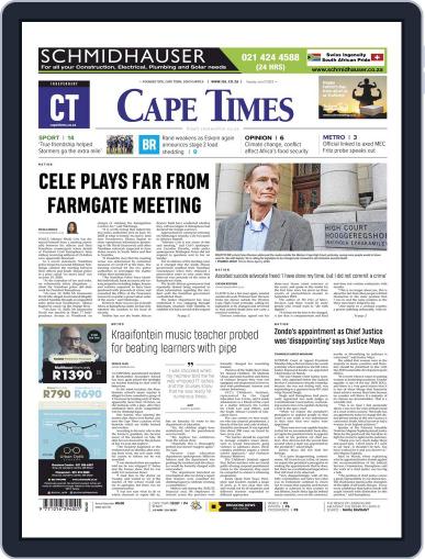 Cape Times June 21st, 2022 Digital Back Issue Cover