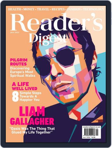 Reader's Digest UK July 1st, 2022 Digital Back Issue Cover