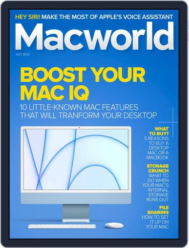 Macworld July 1st, 2022 Digital Back Issue Cover