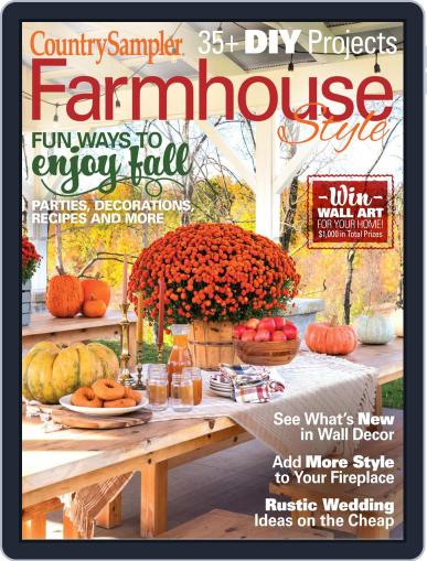 Country Sampler Farmhouse Style September 1st, 2022 Digital Back Issue Cover