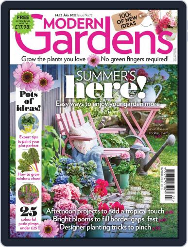 Modern Gardens July 1st, 2022 Digital Back Issue Cover