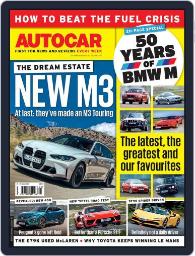 Autocar June 22nd, 2022 Digital Back Issue Cover