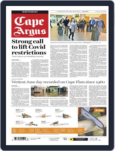 Cape Argus June 22nd, 2022 Digital Back Issue Cover