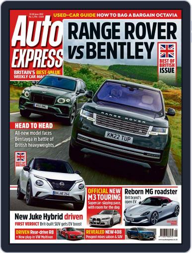 Auto Express June 22nd, 2022 Digital Back Issue Cover