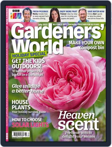 BBC Gardeners' World July 1st, 2022 Digital Back Issue Cover