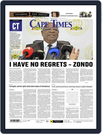 Cape Times June 23rd, 2022 Digital Back Issue Cover