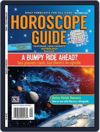Horoscope Guide September 1st, 2022 Digital Back Issue Cover