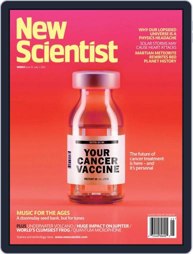 New Scientist June 25th, 2022 Digital Back Issue Cover
