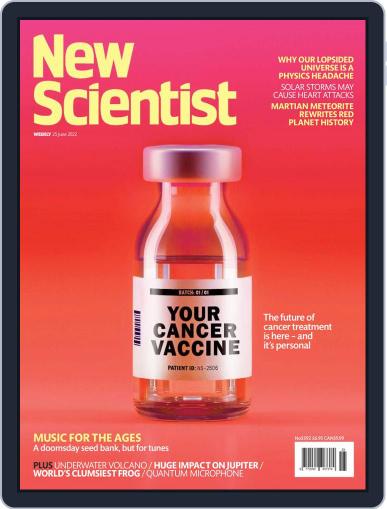 New Scientist International Edition June 25th, 2022 Digital Back Issue Cover