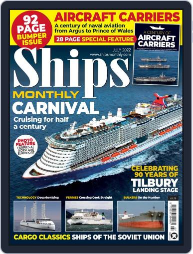 Ships Monthly July 1st, 2022 Digital Back Issue Cover