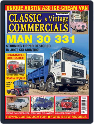 Classic & Vintage Commercials June 24th, 2022 Digital Back Issue Cover