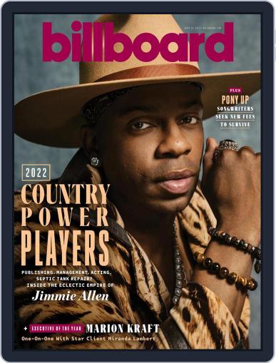 Billboard June 25th, 2022 Digital Back Issue Cover