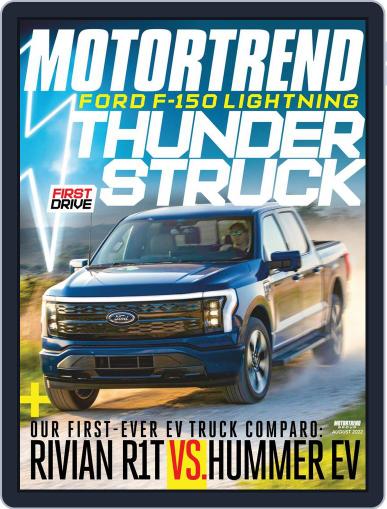 MotorTrend August 1st, 2022 Digital Back Issue Cover