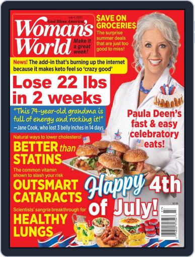 Woman's World July 4th, 2022 Digital Back Issue Cover